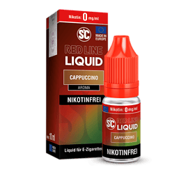 Erfrischendes E-Zigaretten Liquid mit Cappuccino Geschmack, nikotinfrei, 10 ml Flasche, für Dampfer.