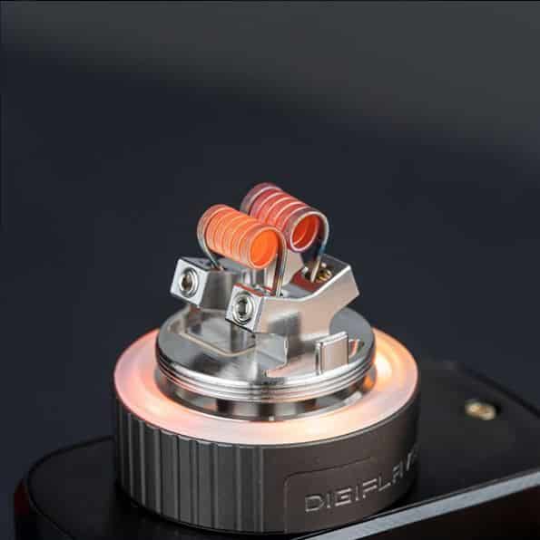 Digiflavor Torch RTA Verdampfer leuchtend