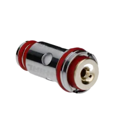 Uwell Whirl Heads 1,8 Ohm 5 Hochwertige Audiokabelstecker mit Goldkontakt, roter Dichtkante und robustem Metallgehäuse, ideal für hochwertigen Klang und langlebige Verbindung in Hi-Fi- und Audioanlagen.