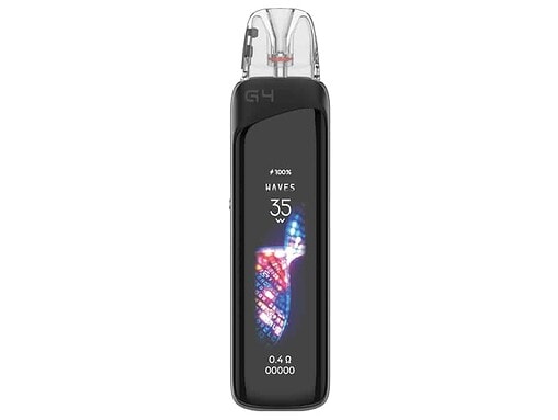 Moderner G4 E-Zigaretten Vape mit digitalem Display und auffälliger LED-Grafik, kompakt und handlich, ideal für Dampfer, innovative Verdampfertechnologie, hochwertige Verarbeitung, geeignet für Aromastoffe.