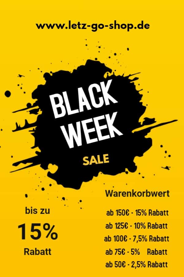 Black Week Sale LETZ Go