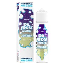 Dr. Frost Polar Ice Honeydew Blackcurrant – nikotinfreies Longfill-Aroma mit Honigmelone, schwarzer Johannisbeere und kühler Frische. 10 ml Konzentrat in 60 ml Flasche, jetzt im letz-go-shop.de bestellen.