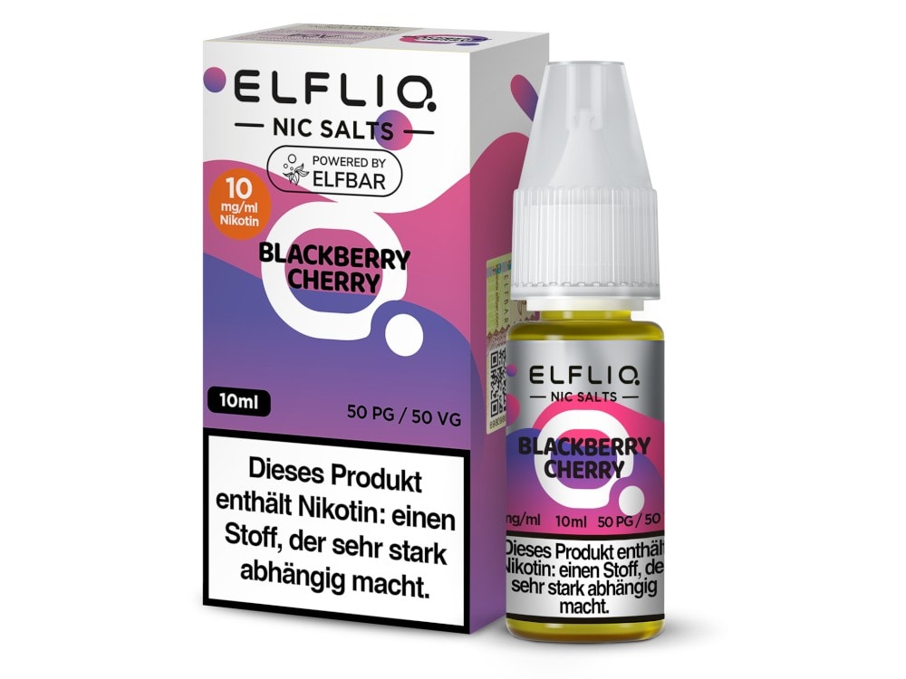 ELFLIQ - Blackberry Cherry - Nikotinsalz Liquid 1 ELFLIQ - Blackberry Cherry - Nikotinsalz Liquid