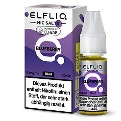 ELFLIQ - Blueberry - Nikotinsalz Liquid
