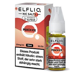 ELFLIQ - Peach Ice - Nikotinsalz Liquid