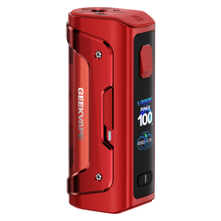 GEEKVAPE Aegis Solo 5 Akkuträger mit bis zu 100 Watt, AS 4.0 Chipsatz, Power- und Smart-Modus sowie IP68-zertifiziertem Gehäuse. Flexibel nutzbar mit 21700er oder 18650er Akkuzelle über beiliegenden Adapter. USB-C Laden, 510er Gewinde, 1,08 Zoll Display. Jetzt bei LETZ Go bestellen.