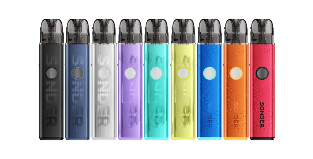 GEEKVAPE Sonder Q3 E-Zigaretten Set 2 Das GEEKVAPE Sonder Q3 Set ist ein kompaktes Pod-System aus Aluminiumlegierung mit 1.750 mAh Akku, 30 Watt Ausgangsleistung und Zugautomatik. Inklusive Q Cartridge mit 3,0 ml Volumen, 0,8 Ohm Coil, Side-Filling, stufenloser Airflow Control und RGB LED-Ladestandsanzeige. Jetzt im LETZ Go Shop bestellen.