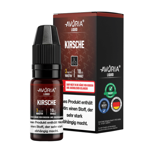 Avoria Kirsche E-Zigaretten Liquid