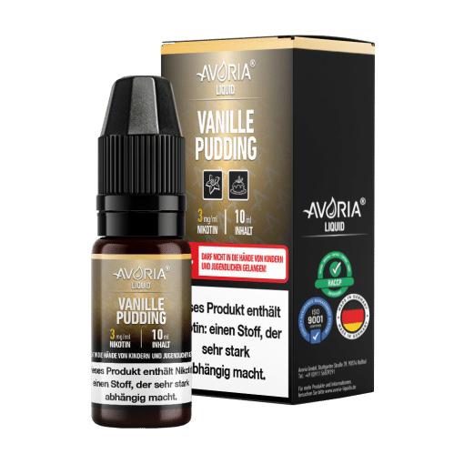 Avoria Vanillepudding E-Zigaretten Liquid