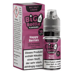 Big Bottle Happy Berries Nikotinsalz Liquid