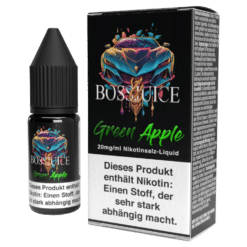 Boss Juice - Green Apple - Nikotinsalz Liquid 20 mg/ml