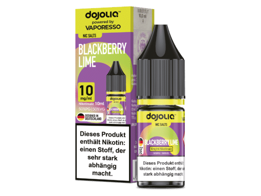 Dojoliq - Blackberry Lime - Nikotinsalz Liquid