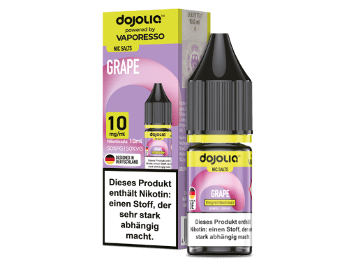 Dojoliq - Grape - Nikotinsalz Liquid