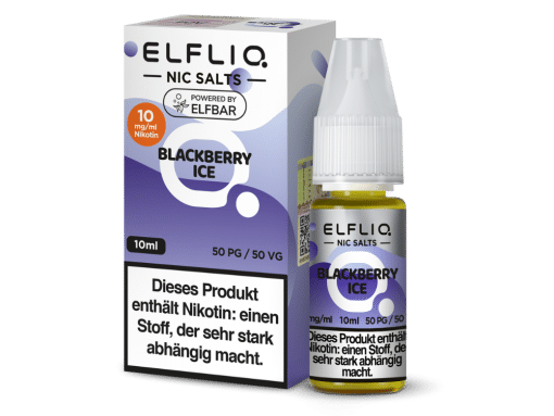 ELFLIQ - Blackberry Ice - Nikotinsalz Liquid