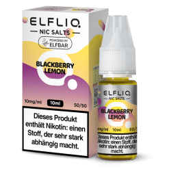 ELFLIQ - Blackberry Lemon - Nikotinsalz Liquid