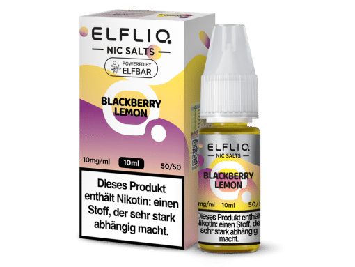 ELFLIQ - Blackberry Lemon - Nikotinsalz Liquid