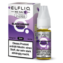 ELFLIQ - Blackcurrant Aniseed - Nikotinsalz Liquid