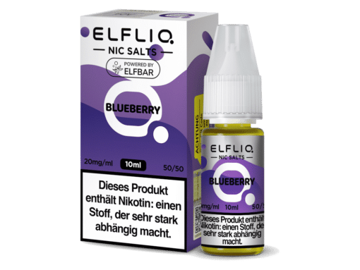 ELFLIQ - Blueberry - Nikotinsalz Liquid