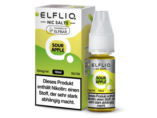 ELFLIQ - Sour Apple - Nikotinsalz Liquid