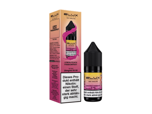 Elux Lemon Peach Passion Nikotinsalz Liquid