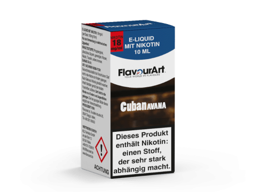 FlavourArt - Cuban Avana - E-Zigaretten Liquid