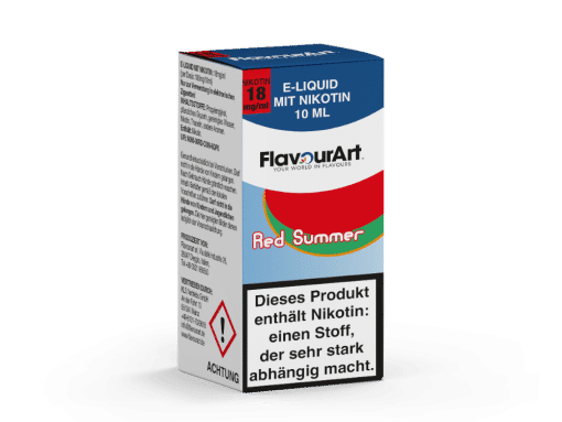 FlavourArt - Red Summer - E-Zigaretten Liquid
