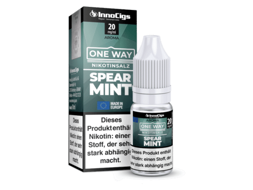 InnoCigs - One Way - Spearmint - Nikotinsalz Liquid