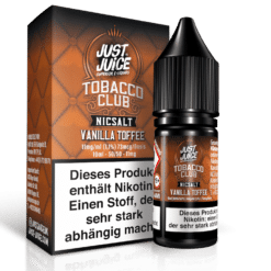 Just Juice - Tobacco Vanilla Toffee - Nikotinsalz Liquid