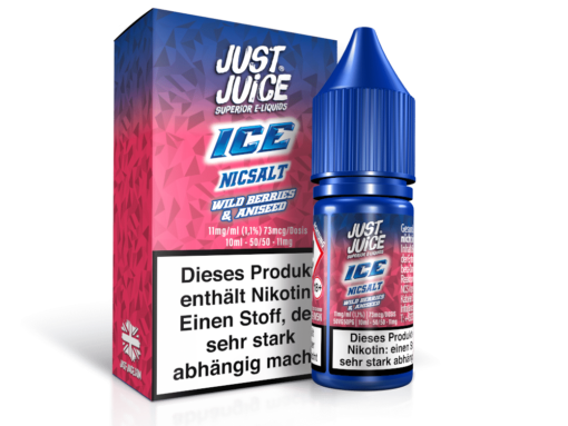 Just Juice - Wild Berries & Aniseed Ice - Nikotinsalz Liquid