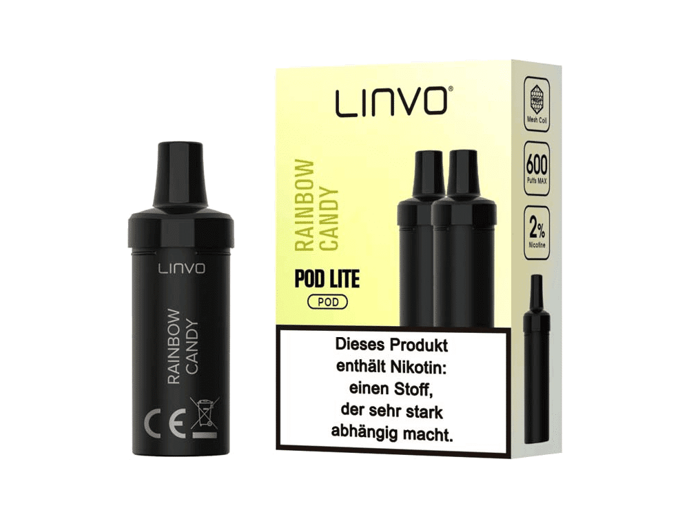 Linvo Pod Lite Cartridge 20mg/ml  ab 8,75  gnstig kaufen | 25  Geschmacksrichtungen | Mesh Coil | LETZ Go Shop