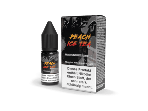 MaZa - Peach Ice Tea - Nikotinsalz Liquid