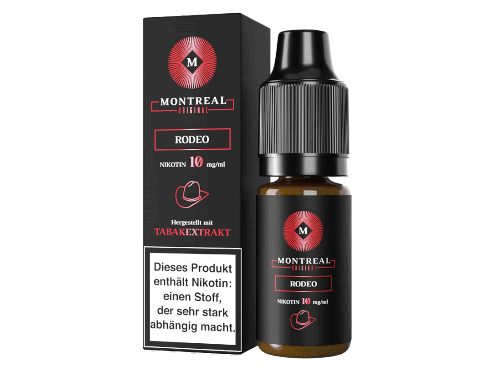 nikotin liquid kaufen Montreal Original - Rodeo - Nikotinsalz Liquid – ab 9,67 € günstig kaufen