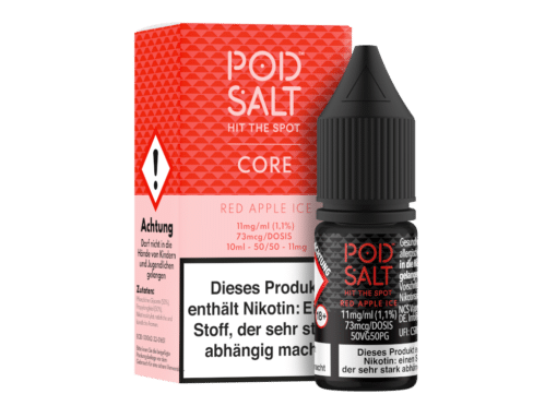 Pod Salt Core - Red Apple Ice - Nikotinsalz Liquid