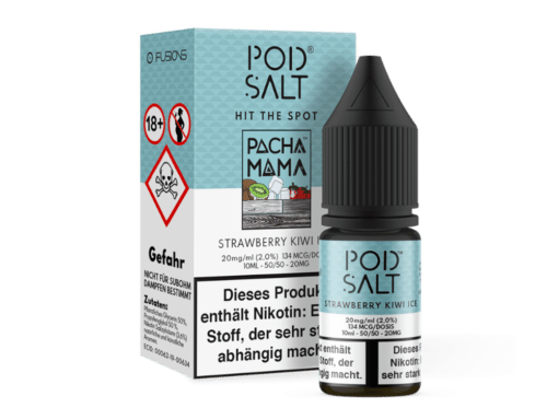 Pod Salt Fusion - Strawberry Kiwi Ice - Nikotinsalz Liquid