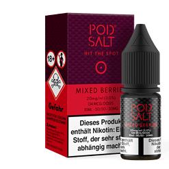 Pod Salt - Mixed Berries - Nikotinsalz Liquid