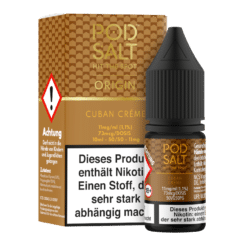 Pod Salt Origin - Cuban Creme - Nikotinsalz Liquid