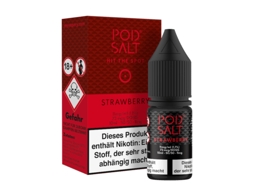 Pod Salt - Strawberry - Nikotinsalz Liquid