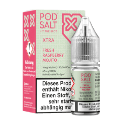 Pod Salt X - Fresh Raspberry Mojito - Nikotinsalz Liquid