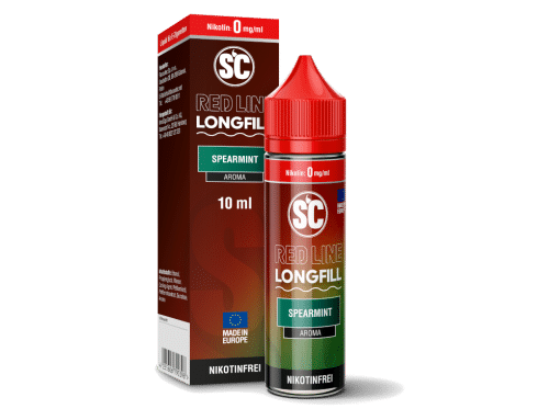 SC Red Line Spearmint Longfill 10 ml