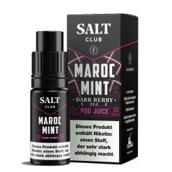 Salt Club Flavorist Maroc Mint Dark Berry