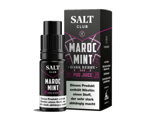 Salt Club Flavorist Maroc Mint Dark Berry