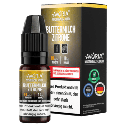 Avoria Buttermilch-Zitrone Nikotinsalz Liquid