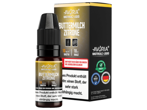 Avoria Buttermilch-Zitrone Nikotinsalz Liquid