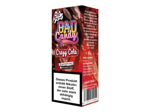 Bad Candy Liquids - Crazy Cola - Nikotinsalz Liquid 20 mg/ml