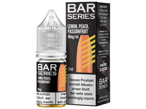 Bar Series - Lemon Peach Passionfruit - Nikotinsalz Liquid