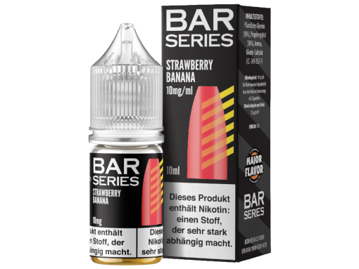 Bar Series - Strawberry Banana - Nikotinsalz Liquid