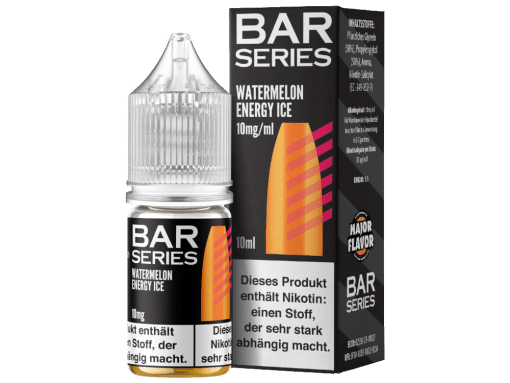 Bar Series - Watermelon Energy Ice - Nikotinsalz Liquid