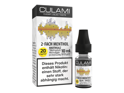Culami 2-Fach Menthol Nikotinsalz Liquid