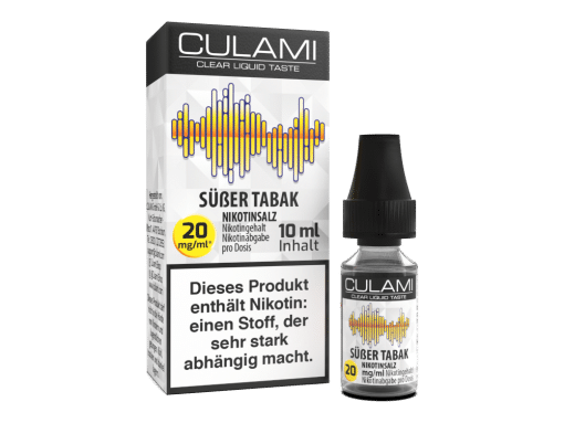 Culami Süßer Tabak Nikotinsalz Liquid