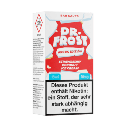 Dr. Frost - Arctic Edition - Strawberry Coconut Ice Cream Nikotinsalz Liquid